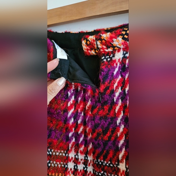 Ronny Kobo Quinn Bouclé Mini Skirt (Small) - Picture 8 of 8